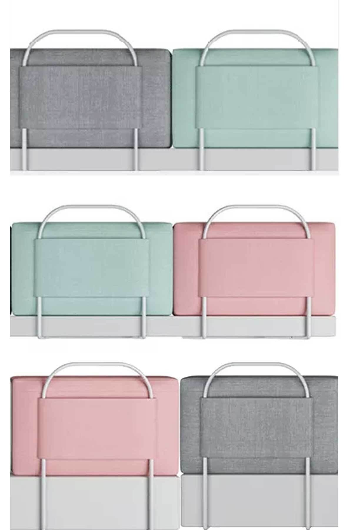 RevuBaby 100 Cm Yatak Bariyeri Bebek Ve Çocuk Korkuluğu Güvenlik Bariyeri Koruma Bariyeri Pink-pembe fotoğrafı 5 (önizleme)