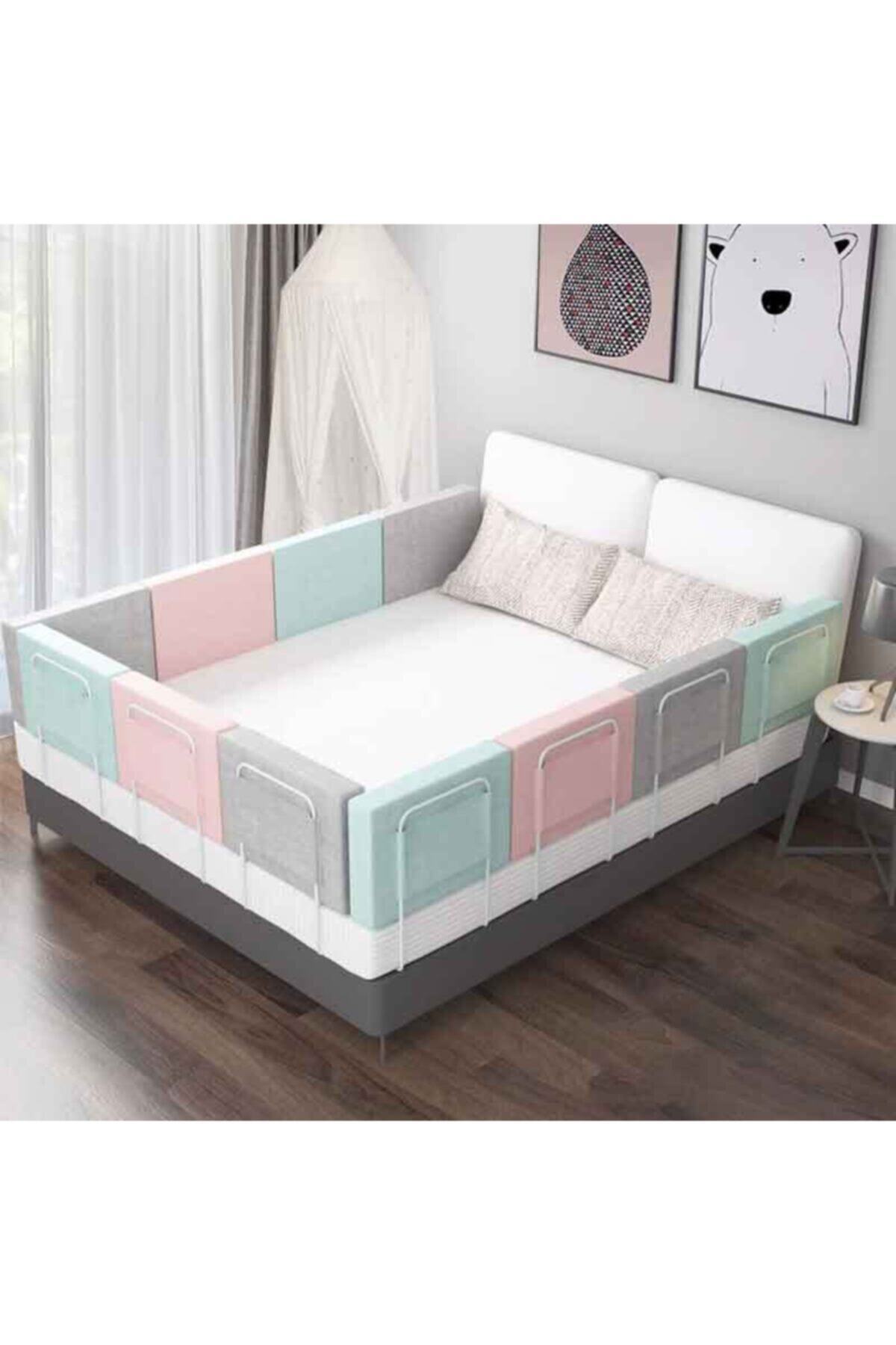 RevuBaby 150 Cm Serenity Xl Yeni Nesil Yatak Bariyeri Korkuluğu Grey fotoğrafı 7 (önizleme)