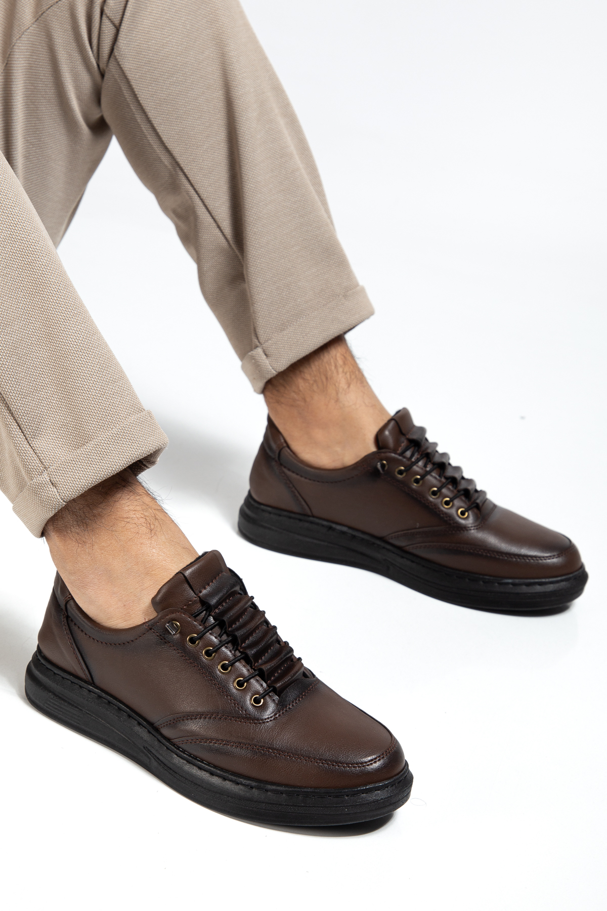 TAREVO  Erkek Spor Ayakkabı - Rahat ve Şık Günlük Kullanım, Hafif, Kaliteli Suni Deri - Görsel 3