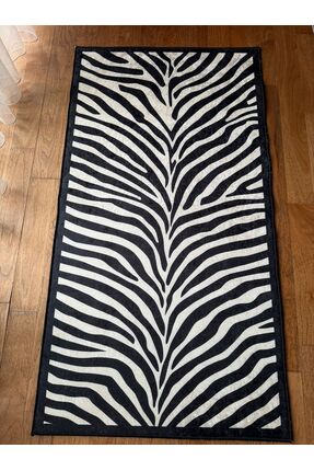 Most Rug Store Digital Baskılı Kaymaz Makinede Yıkanabilir ZEBRA 4510 Desen B...