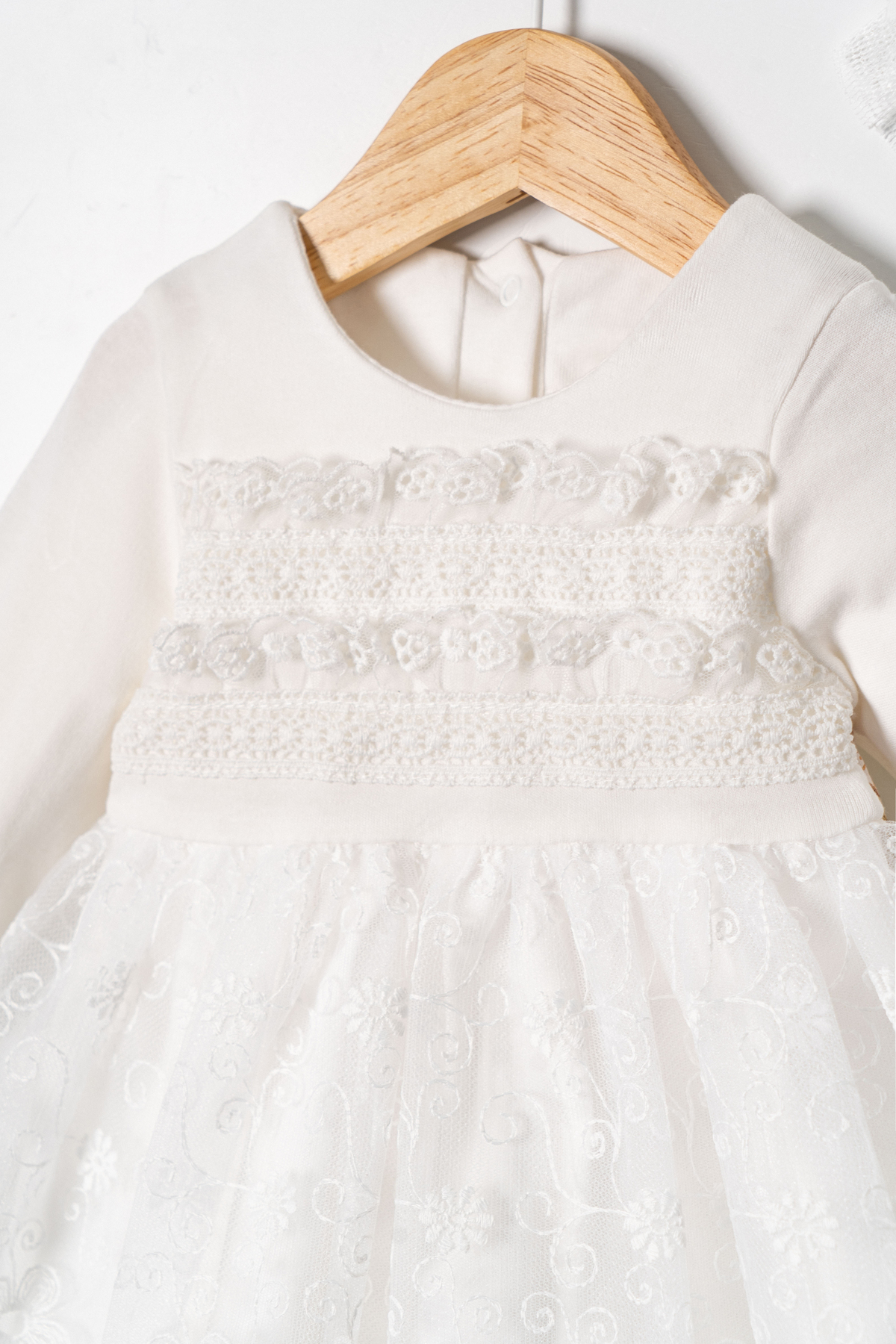 Miniday Baby Kız Bebek Mevlütlük Elbise Bandanalı Dantelli Yeni doğan Hastane çıkışı Gelinlik Abiye Mevlitlik 67 fotoğrafı 3 (önizleme)