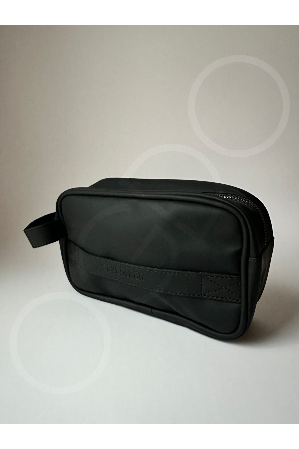 OGDO - Erkek Siyah Deri Portföy Clutch ve Günlük El Çantası - 5012 görsel 6