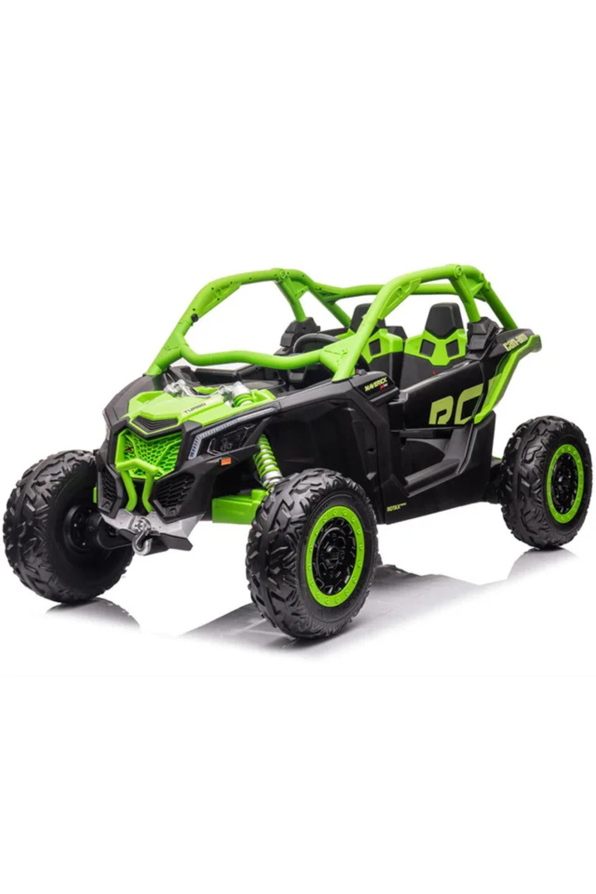 Fable Can-Am 24 Volt Lisansli Off-Road Jeep! Çift Kişilik, 4x4 Güçlü Motorlar, Tablet Ekran ile Mp4 Video