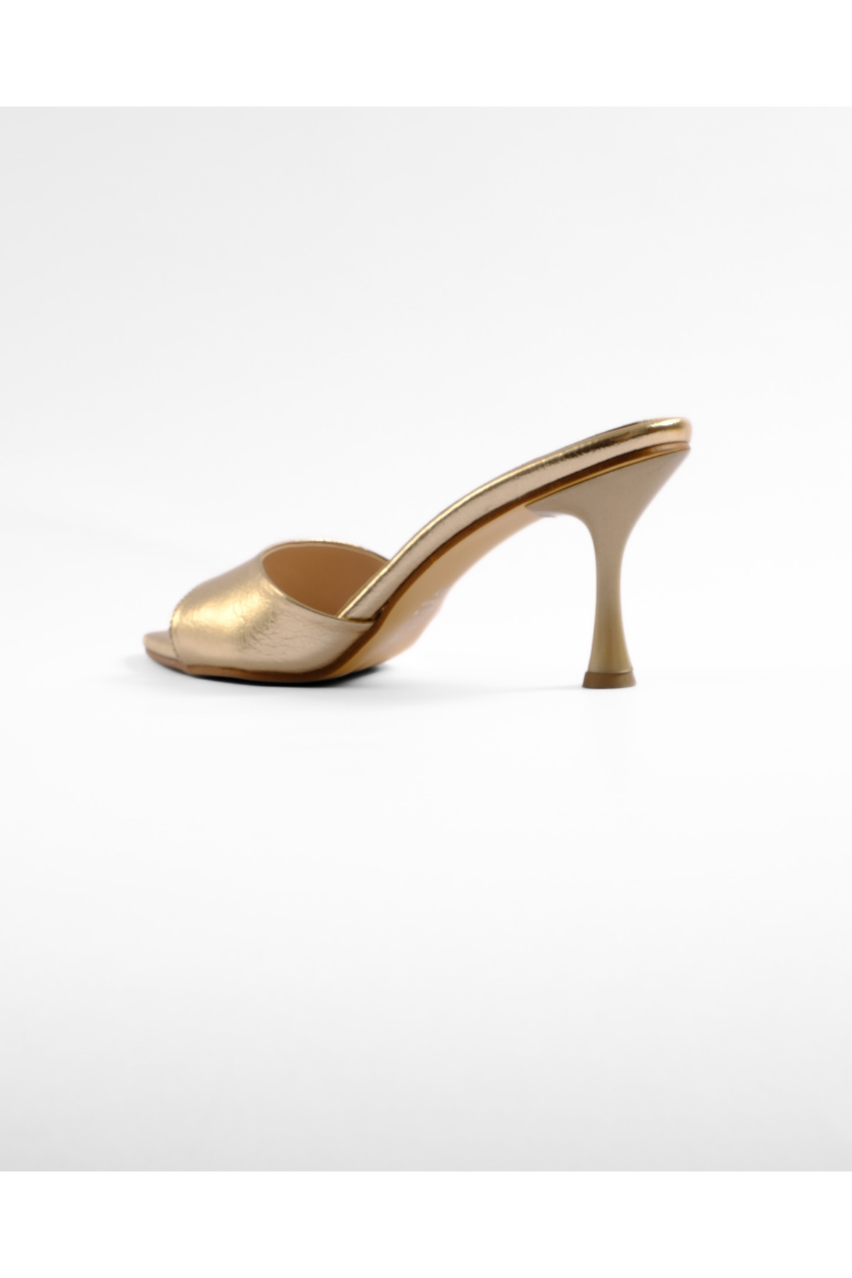 palatti shoes Lidora Sivri Burun İnce Topuk Günlük & Şık Kadın Terlik görsel 4