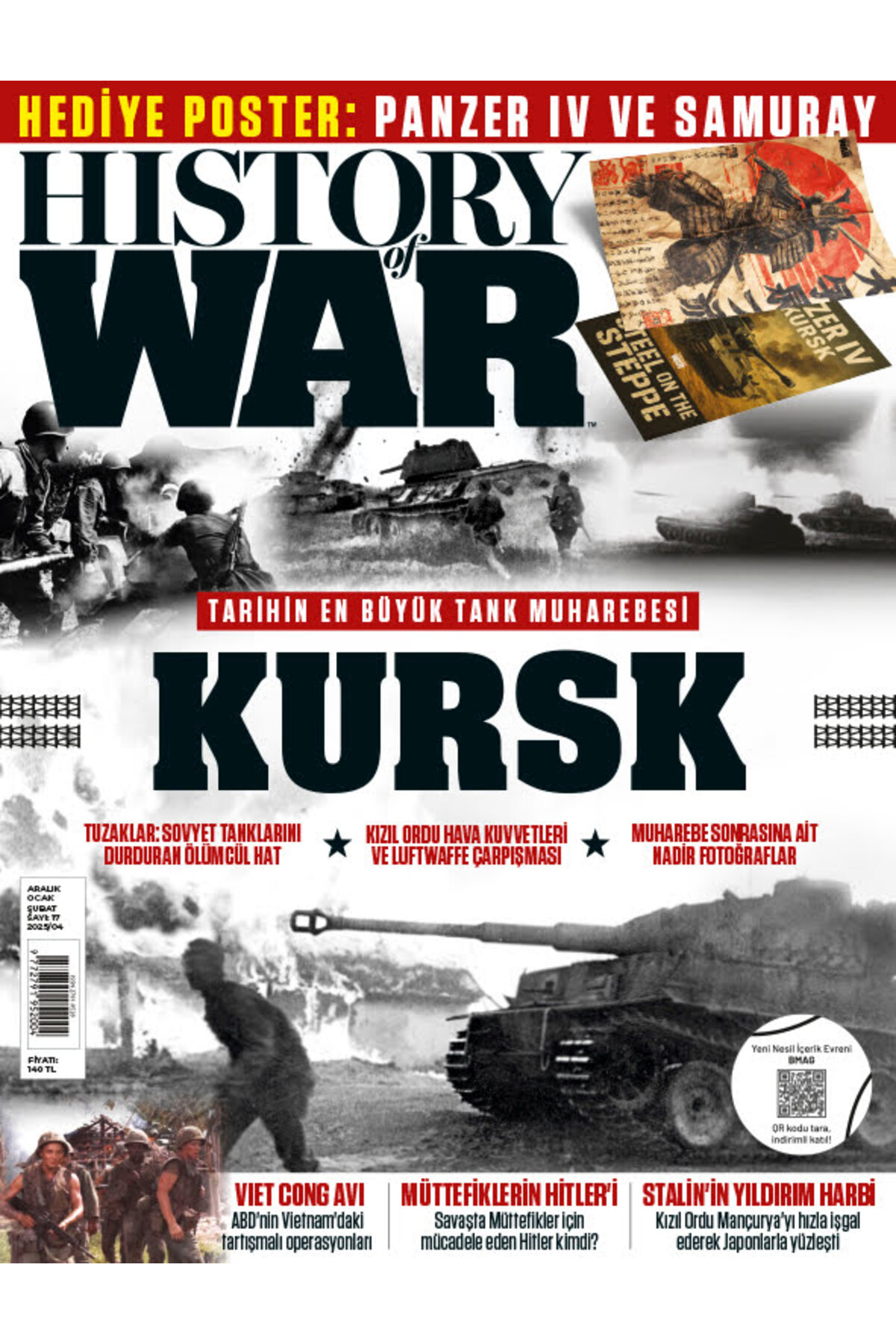 Doğan Burda Dergi Yayıncılık History of War Dergi 17.Sayı Aralık