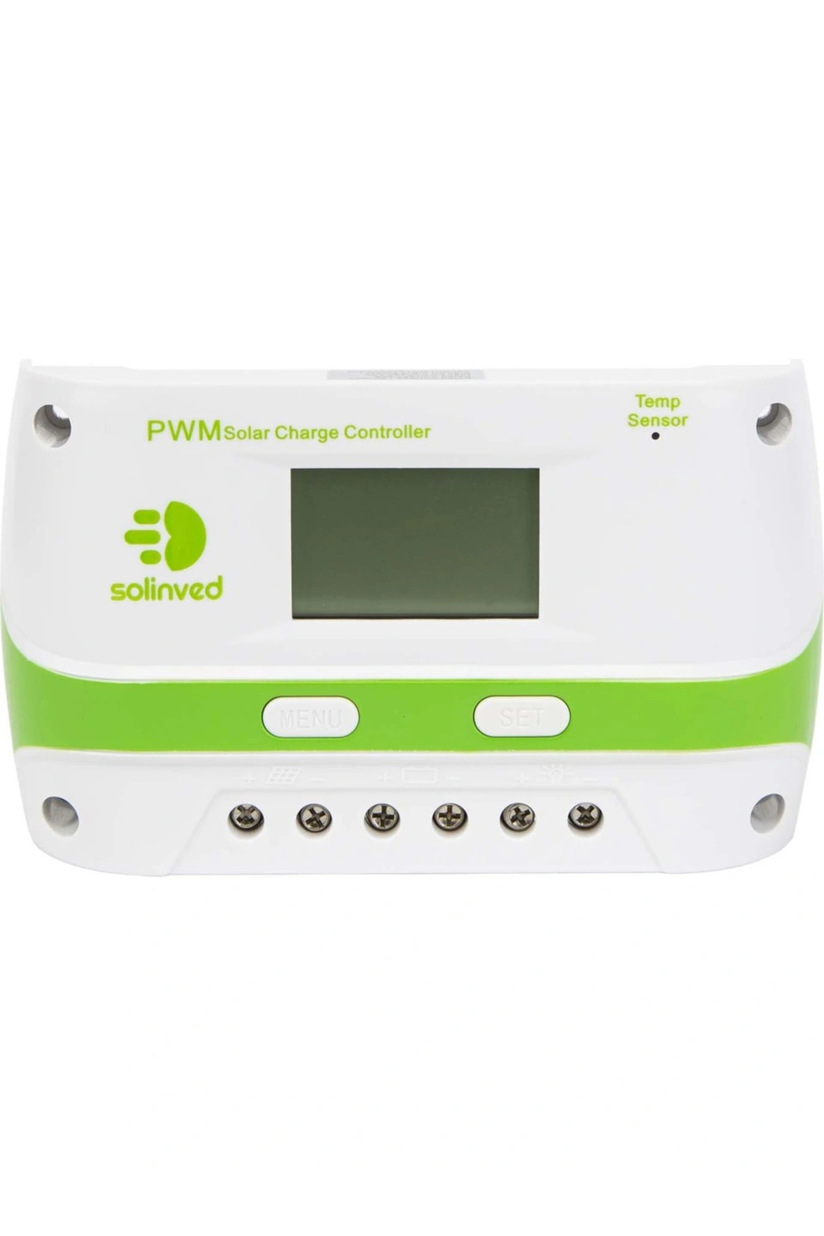 SOLİNVED 40A Amper PWM Solar Güneş Paneli Şarj Kontrol Cihazı Akü Batarya Şarj Regülatörü 12V 24V