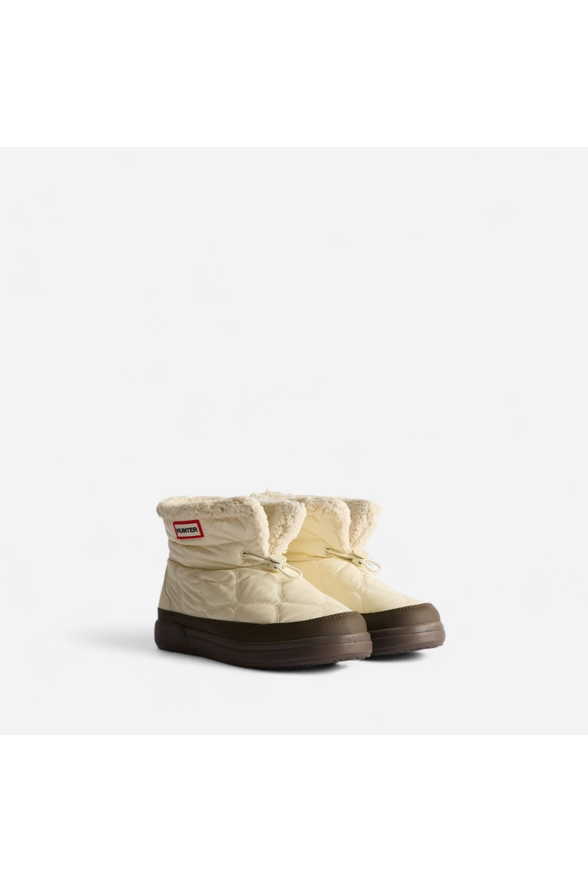 Hunter Apres Ski Kadın White/Crimson Kısa Kar Botu HFRW0011252-WC görsel 2