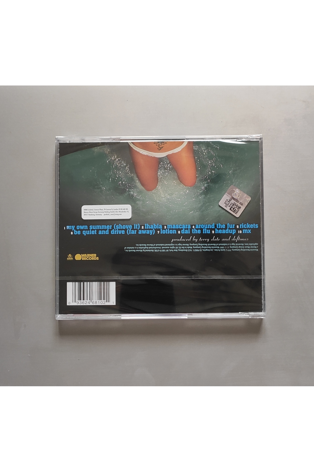 Warner Records Deftones - Around The Fur CD ( Yeni, Ambalajında