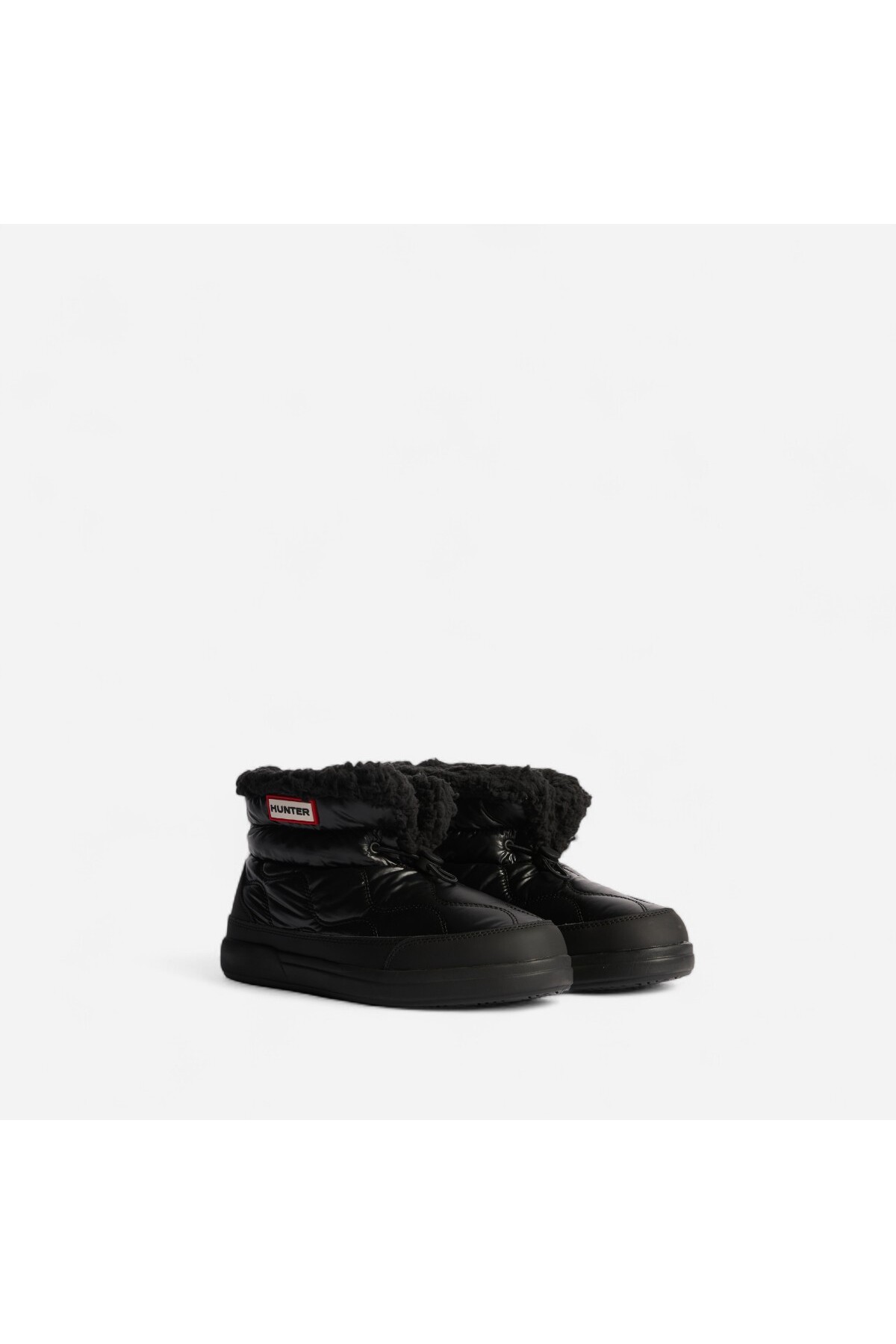 Hunter Apres Ski Kadın Siyah Kısa Kar Botu HFRW0011252-BLK görsel 2