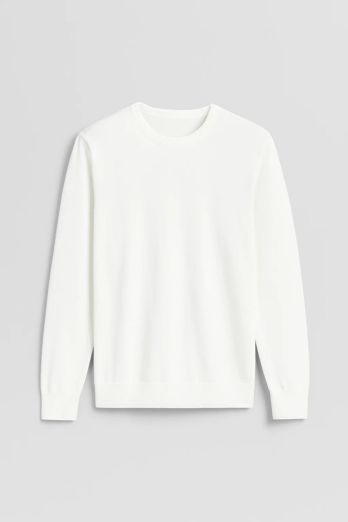 COMBİNE MİCHAİL  Erkek Rahat Kalın Premium Ekru Triko Kazak