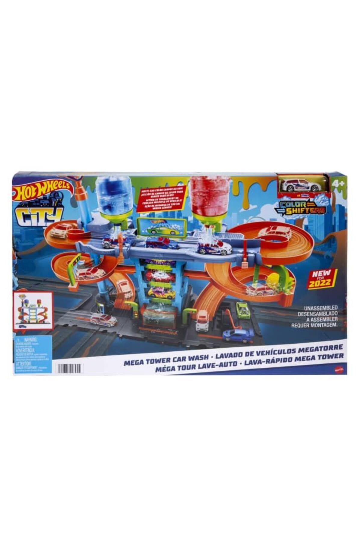 HOT WHEELS Mega Araba Yıkama Kulesi HDP05-HHP28 fotoğrafı 2 (önizleme)