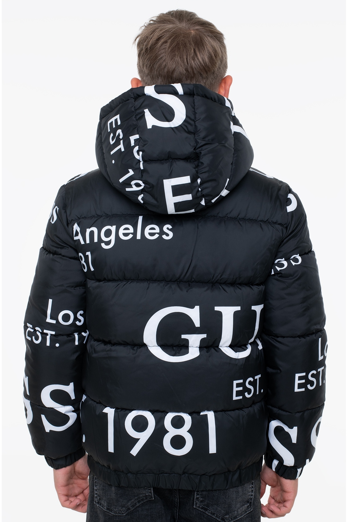 Guess OVERSIZE HOODED LS P fotoğrafı 3 (önizleme)