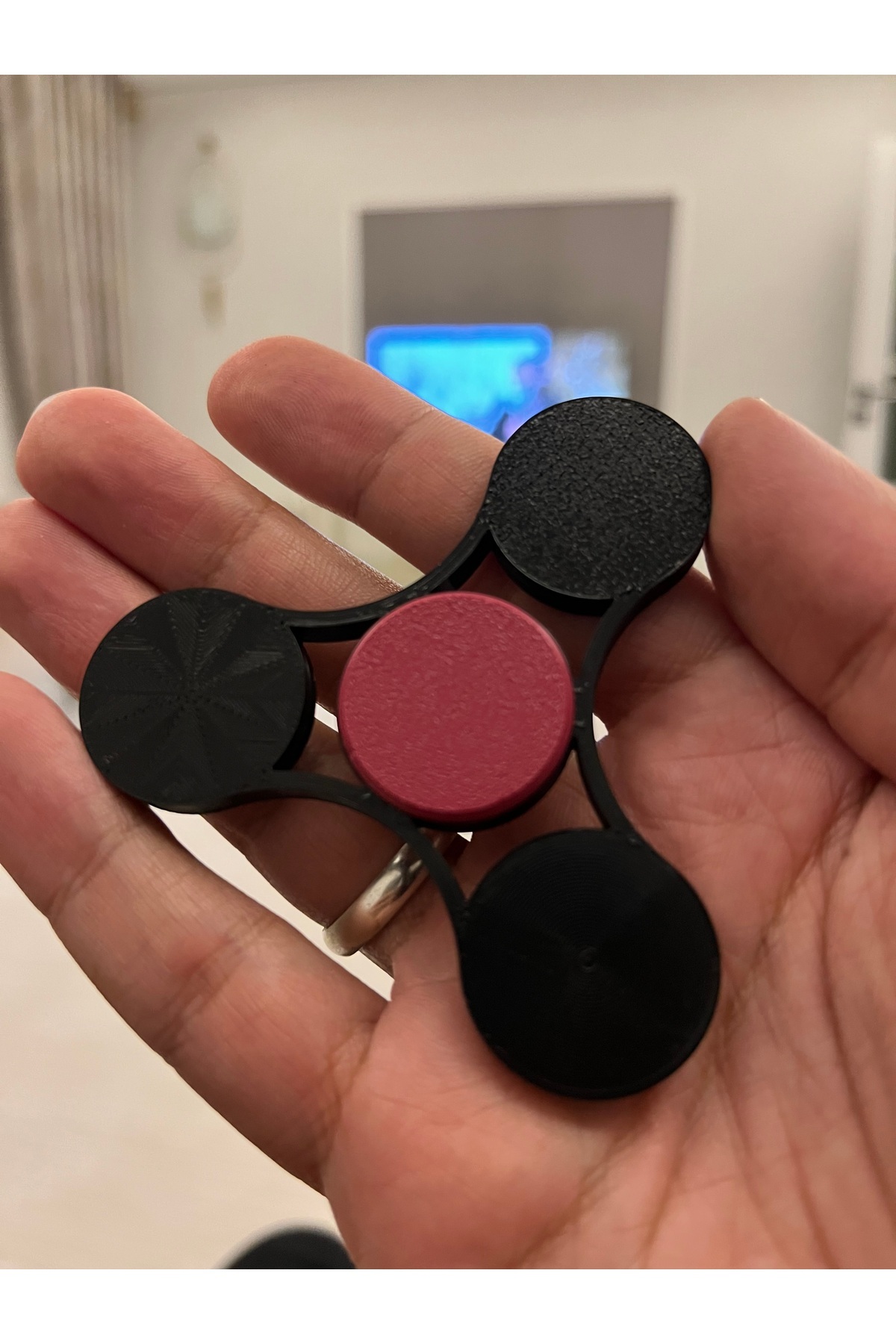 BaskıLabs Renkli Stres Çarkı Stres Azaltıcı