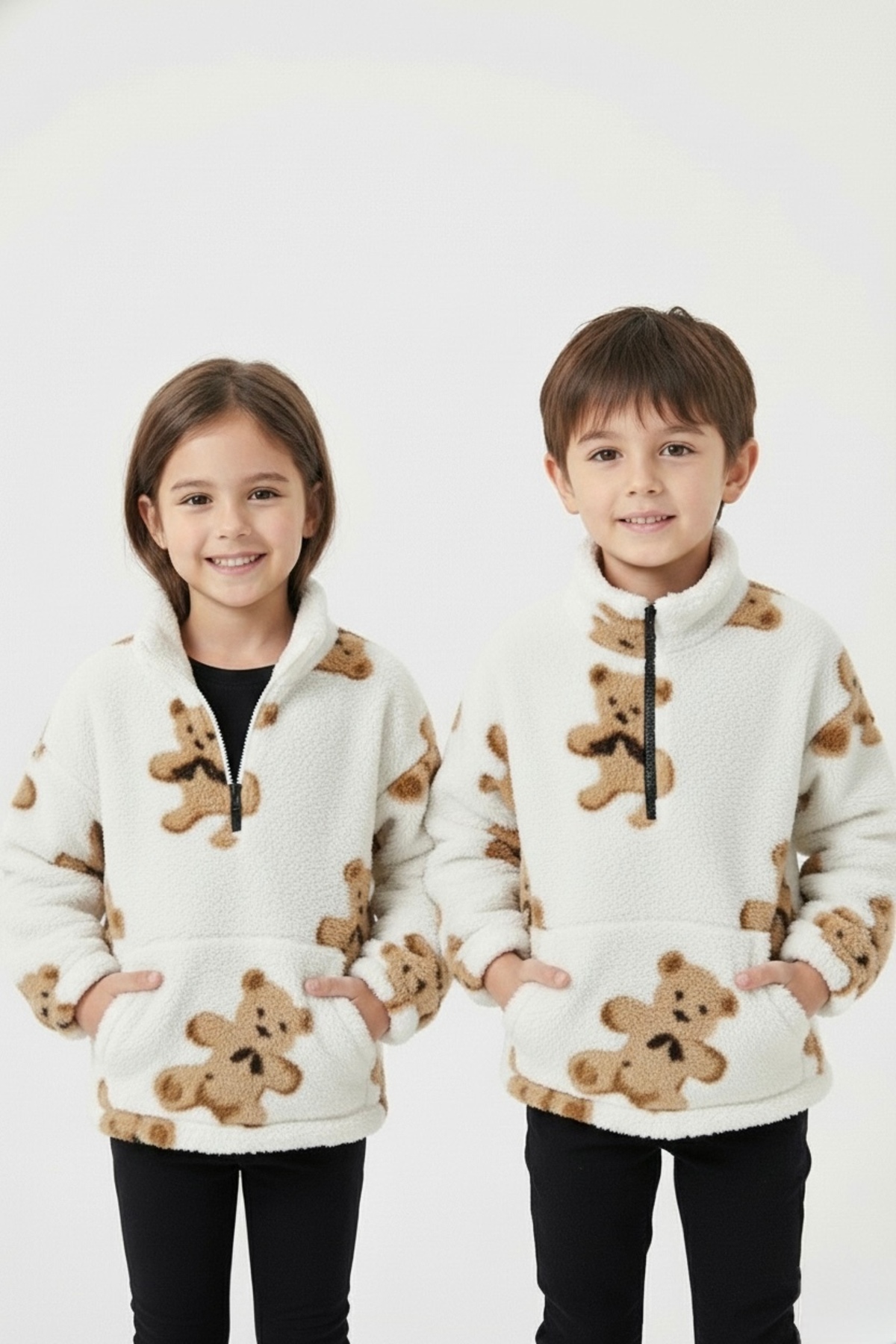 MBEY Teddy Hug Fleece Top