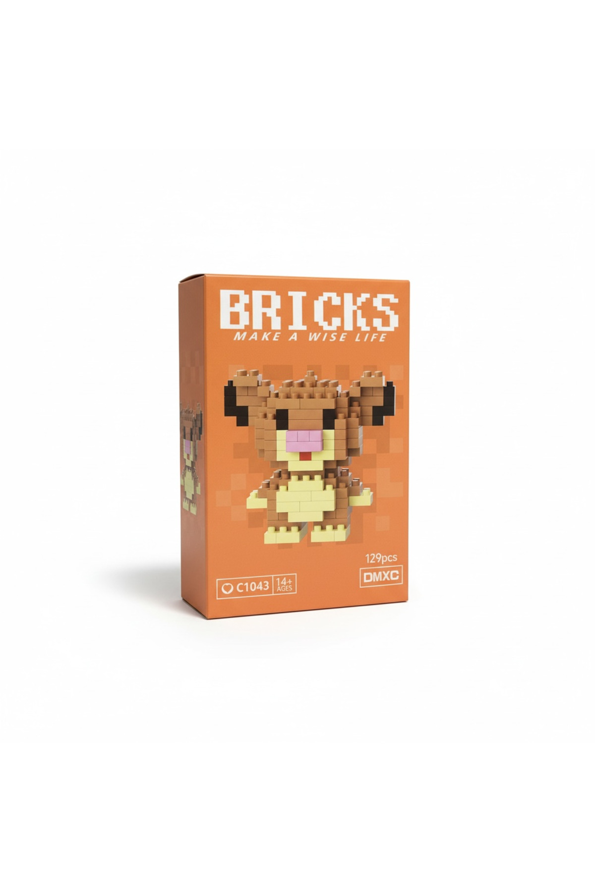 فیگور شخصیت شیرشاه برکه‌ای، پازل مینیاتوری سه‌بعدی، اسباب‌بازی ساختنی