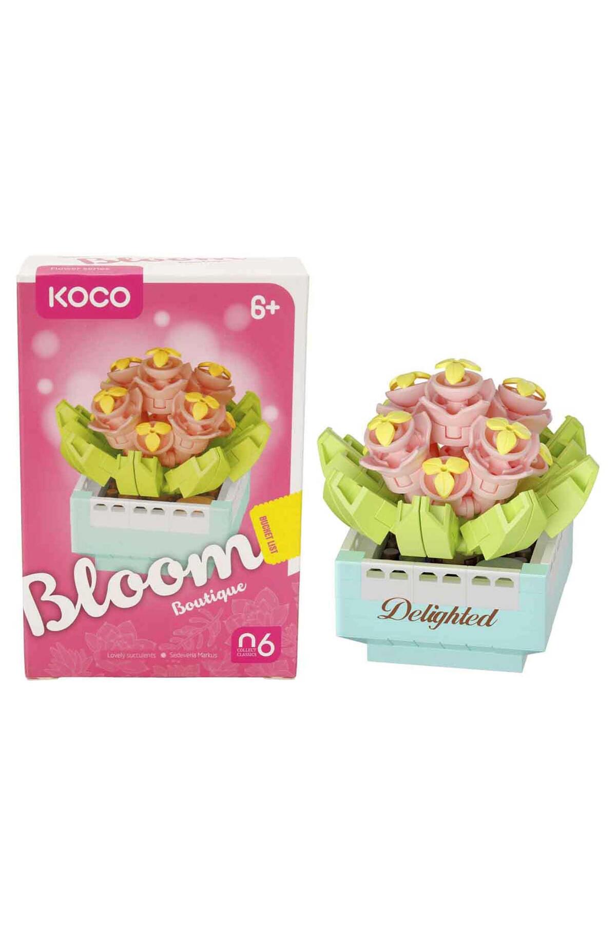 مجموعه ساختنی لگو گلآرایی کوبالت بلوم – مجموعه سهبعدی مدلهای گیاهان گوشتی و گل (۱ عدد)