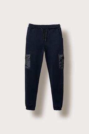 Mışıl Kids 3 İp İki Diz Mikro Kargo Cepli Sağ Cep Fermuarlı Erkek Çocuk Eşofm...