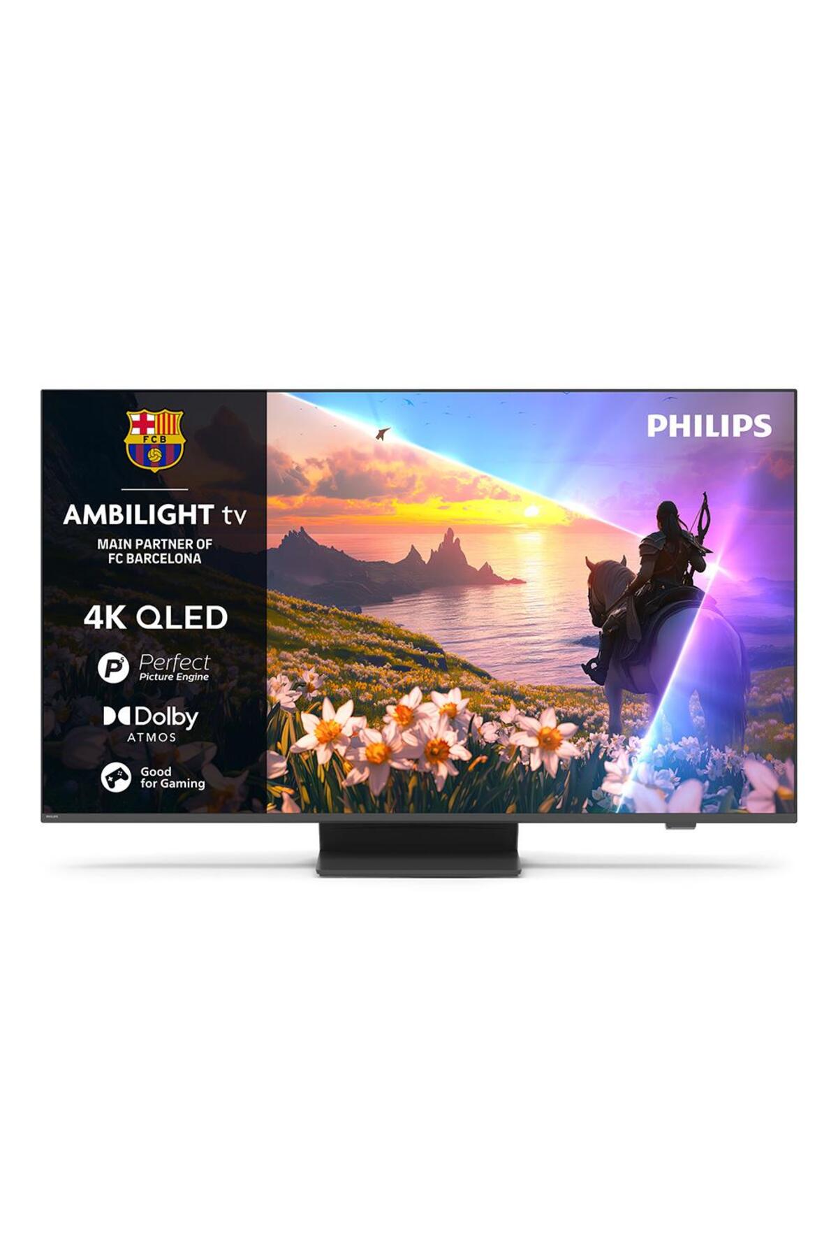 Ambilight TV 65PUS8600/12 4K UHD QLED 164cm 65" Smart TV Dolby Atmos Titan OS