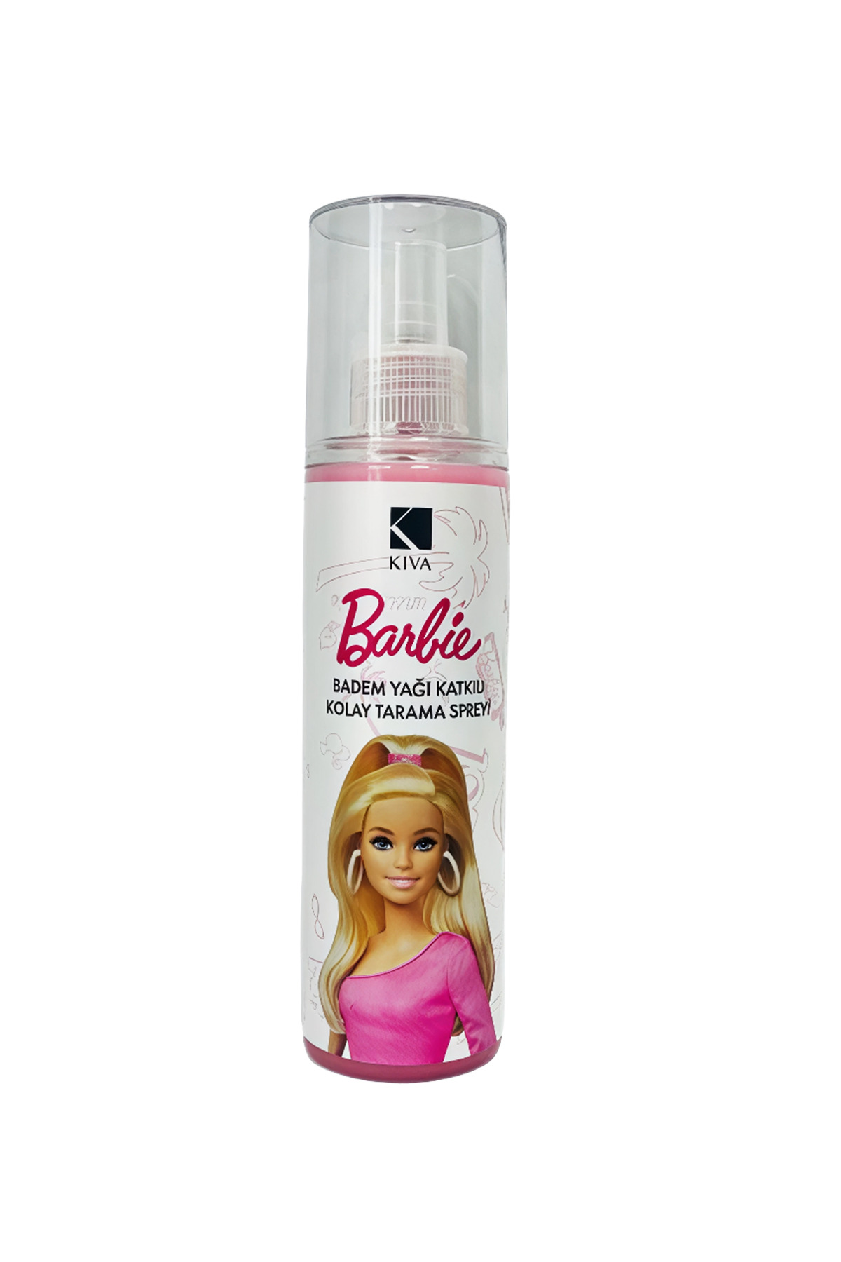 Barbie Badem Yağı Katkılı Kolay Tarama Spreyi — bademyaglikolaytaramaspreyibarie