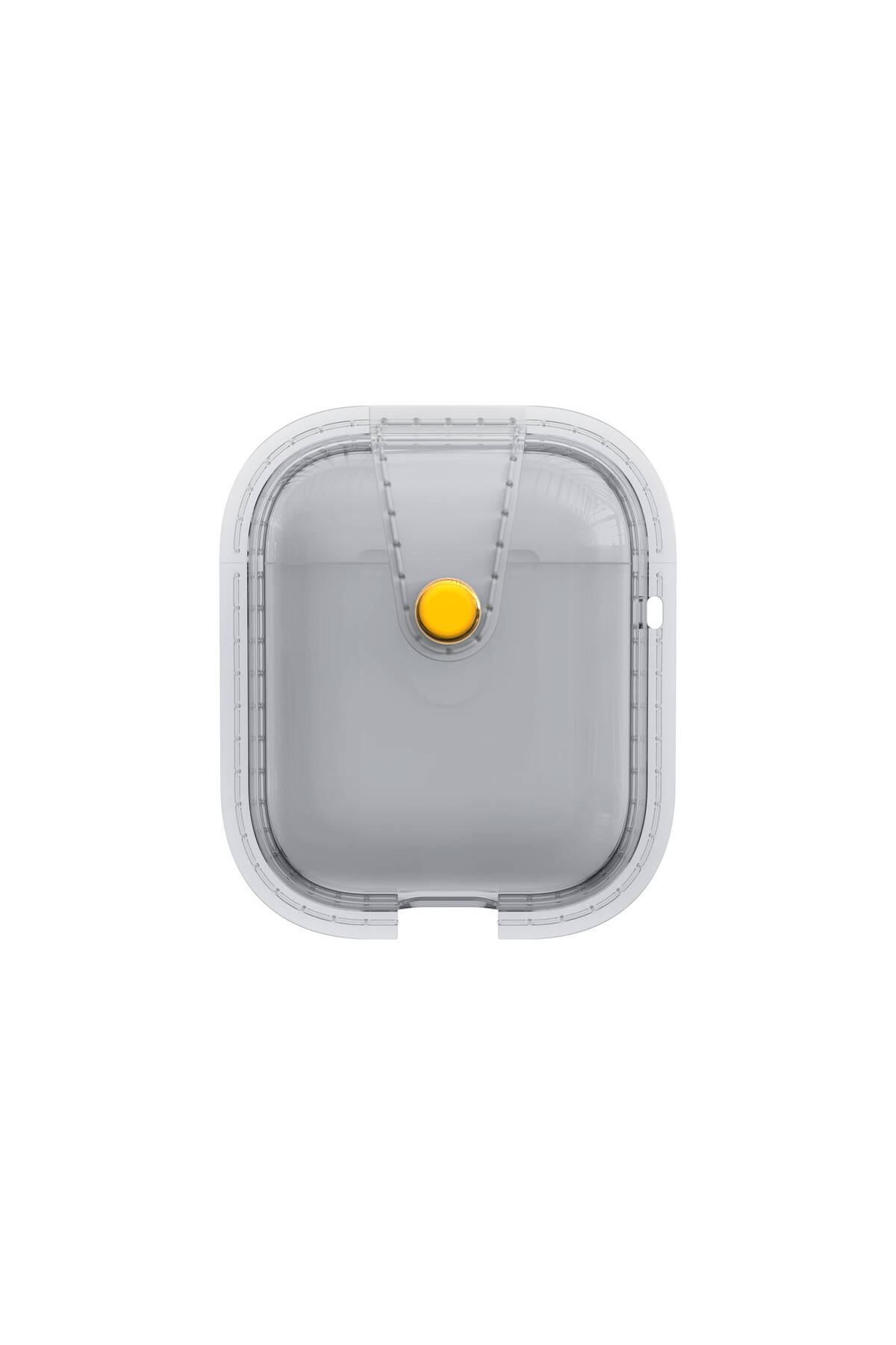 Air-Pods TCMK Airbag 33 Darbelere Karşı Dayanıklı Magnetik Kılıf-Gri