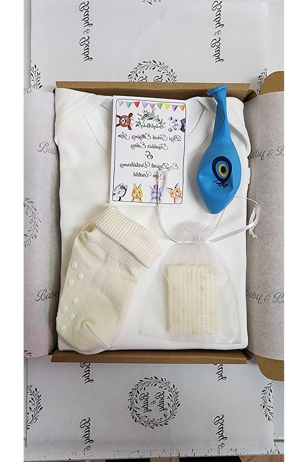 Baby&Baby Atatürk Hediyeli Kısa Kol Çıtçıtlı Pamuk Unisex Bebek Body fotoğrafı 5 (önizleme)