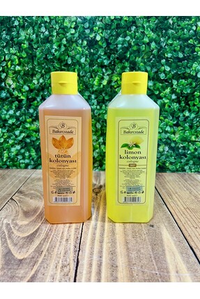 Bakırcızade 80° Limon Kolonyası 900ml + 60° Tütün Kolonyası 900ml