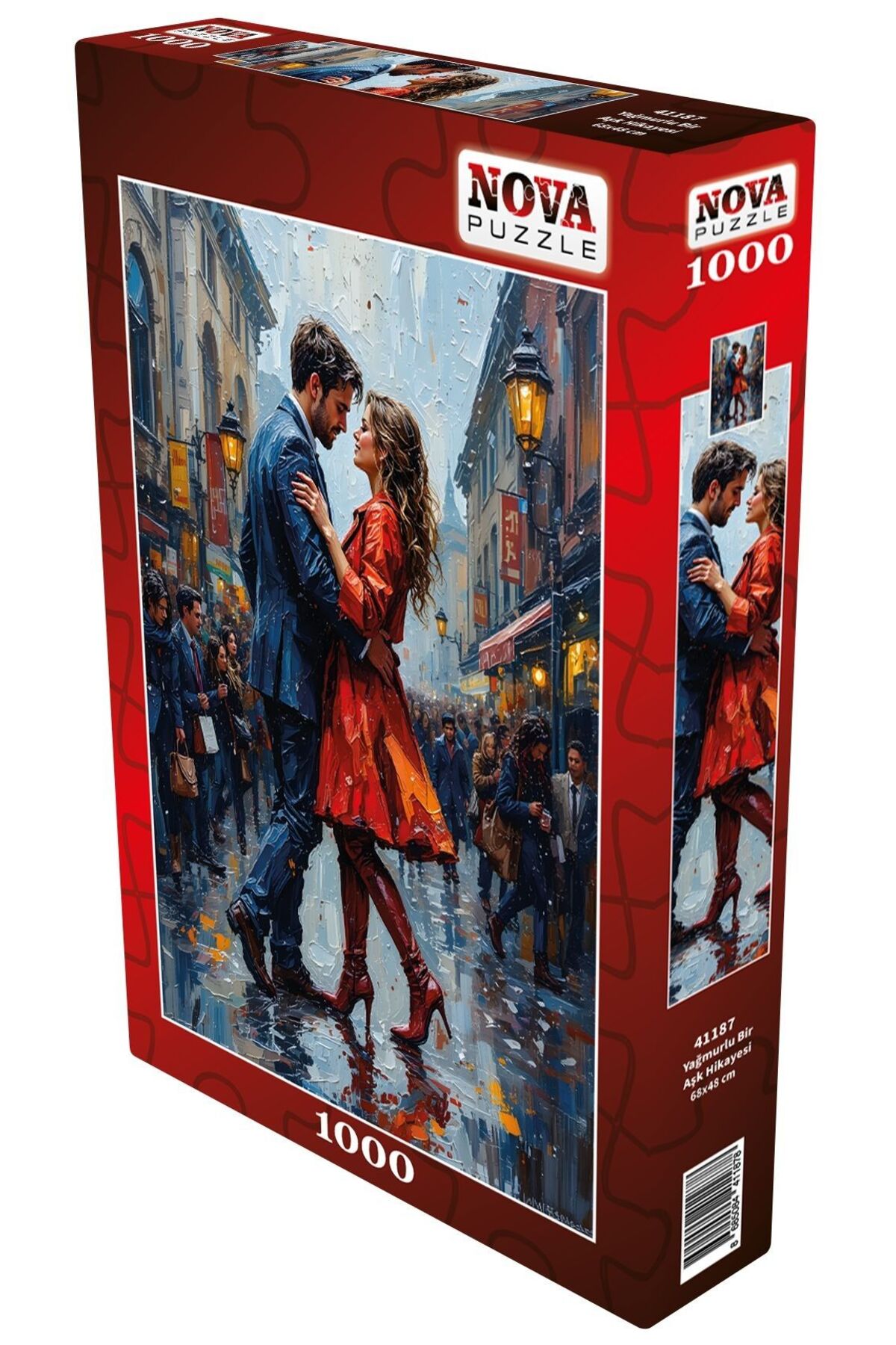 Nova Puzzle 1000 Parça Yağmurlu Bir Aşk Hikayesi Puzzle - Dans