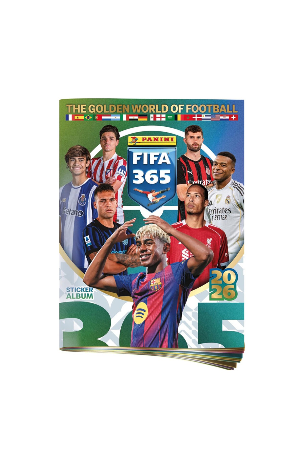 hediyecik Panini Fifa 365 - 2026 Sticker Çıkartma Albümü Seti + 5 Paket (25 Sticker) fotoğrafı 5 (önizleme)