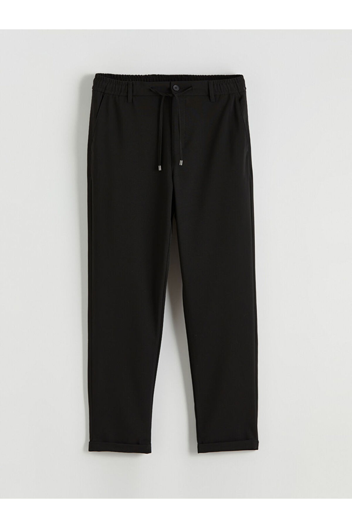 LC Waikiki Siyah Slim Fit Erkek Pantolon görsel 6