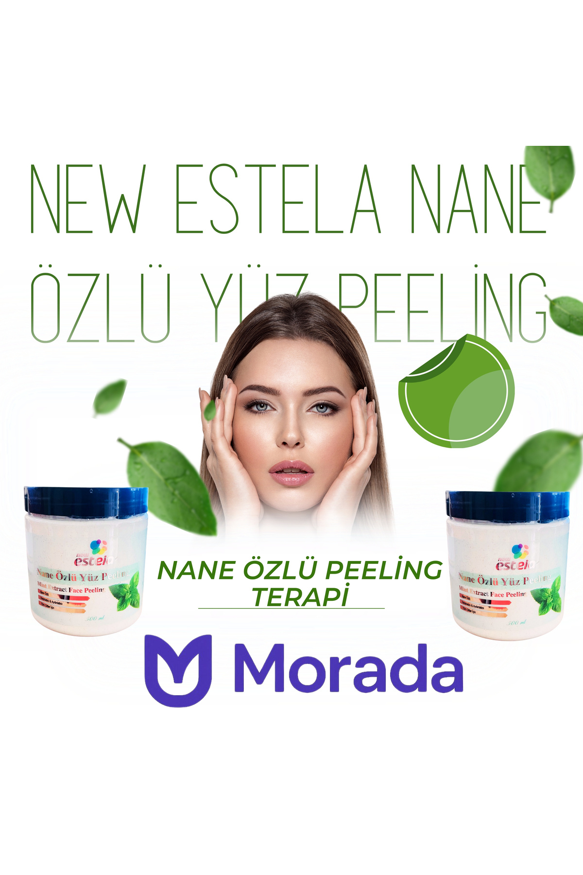new estela PROFESYONEL NANE ÖZLÜ YÜZ PEELİNG 500ML