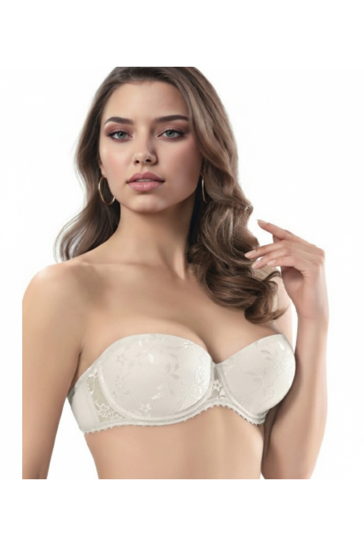 LEJARDIN GLORIA PUSH UP DANTELLİ KADIN SÜTYEN YENİ MODEL BEJ