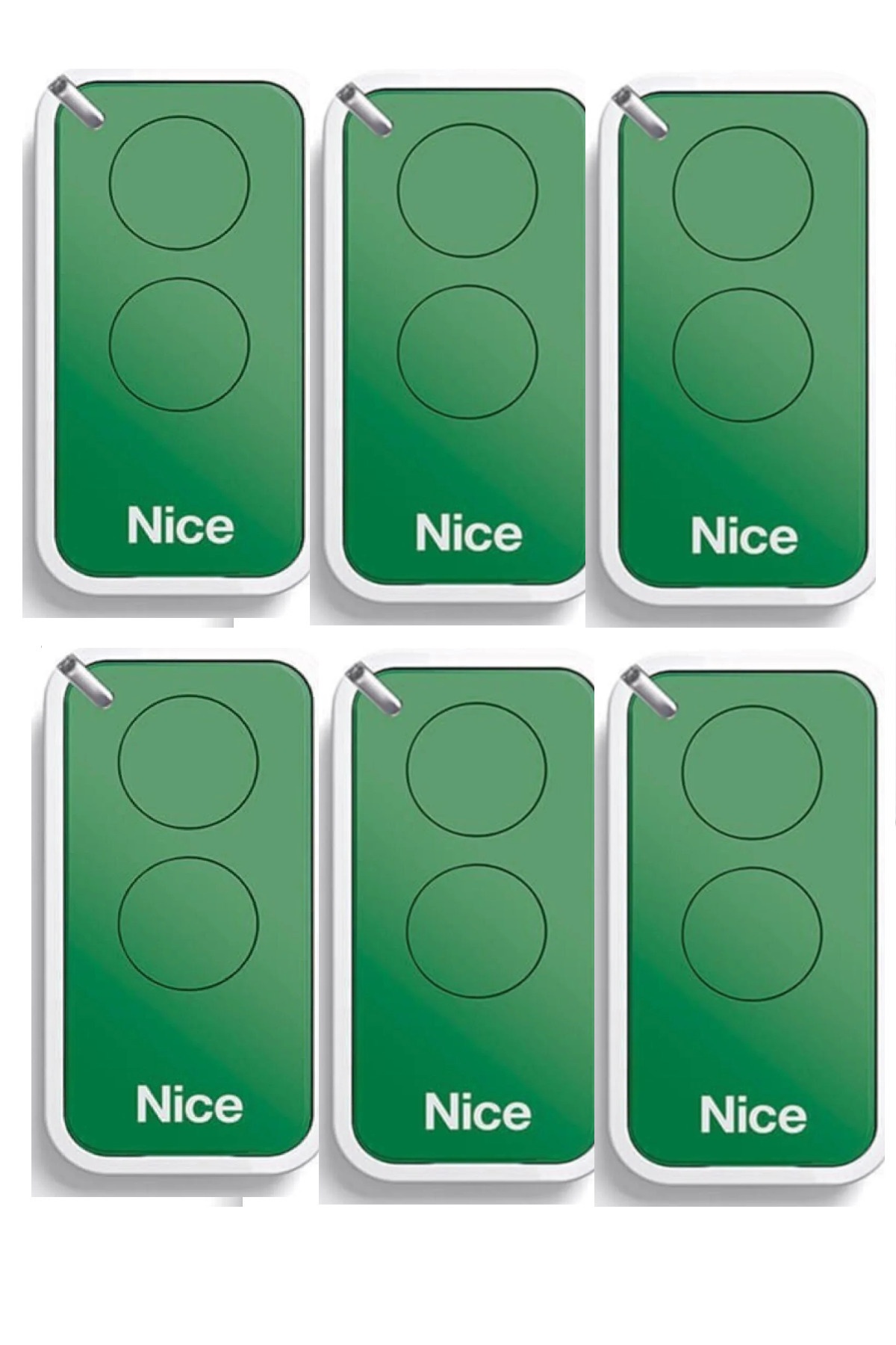 NİCE Era Inti 2 Kanallı Otomatik Kapı Kumandası - 6 ADET ERAINTI YEŞİL