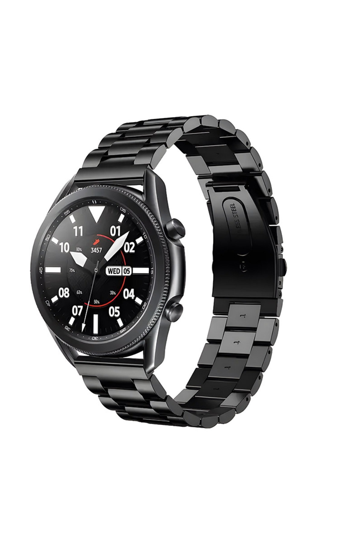 Stainless Steel Strap Compatible with Xiaomi Watch S4 22mm Smart Pin Classic Design Steel Strap