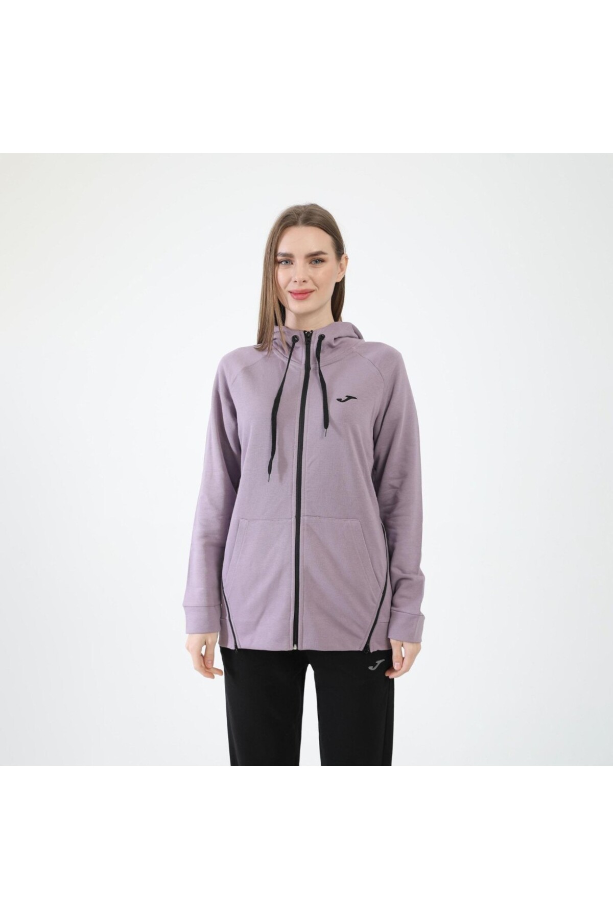 Joma 6231305-Lila Kadın Önden Fermuarlı Sweat