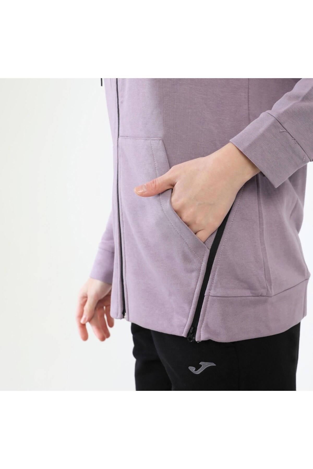 Joma 6231305-Lila Kadın Önden Fermuarlı Sweat görsel 2