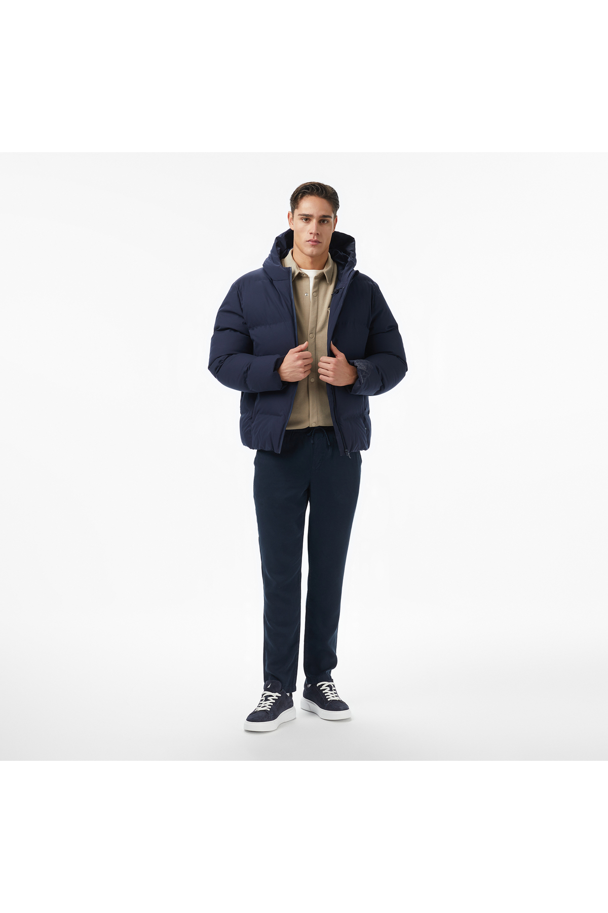 Nautica Erkek Lacivert Regular Fit Mont görsel 3