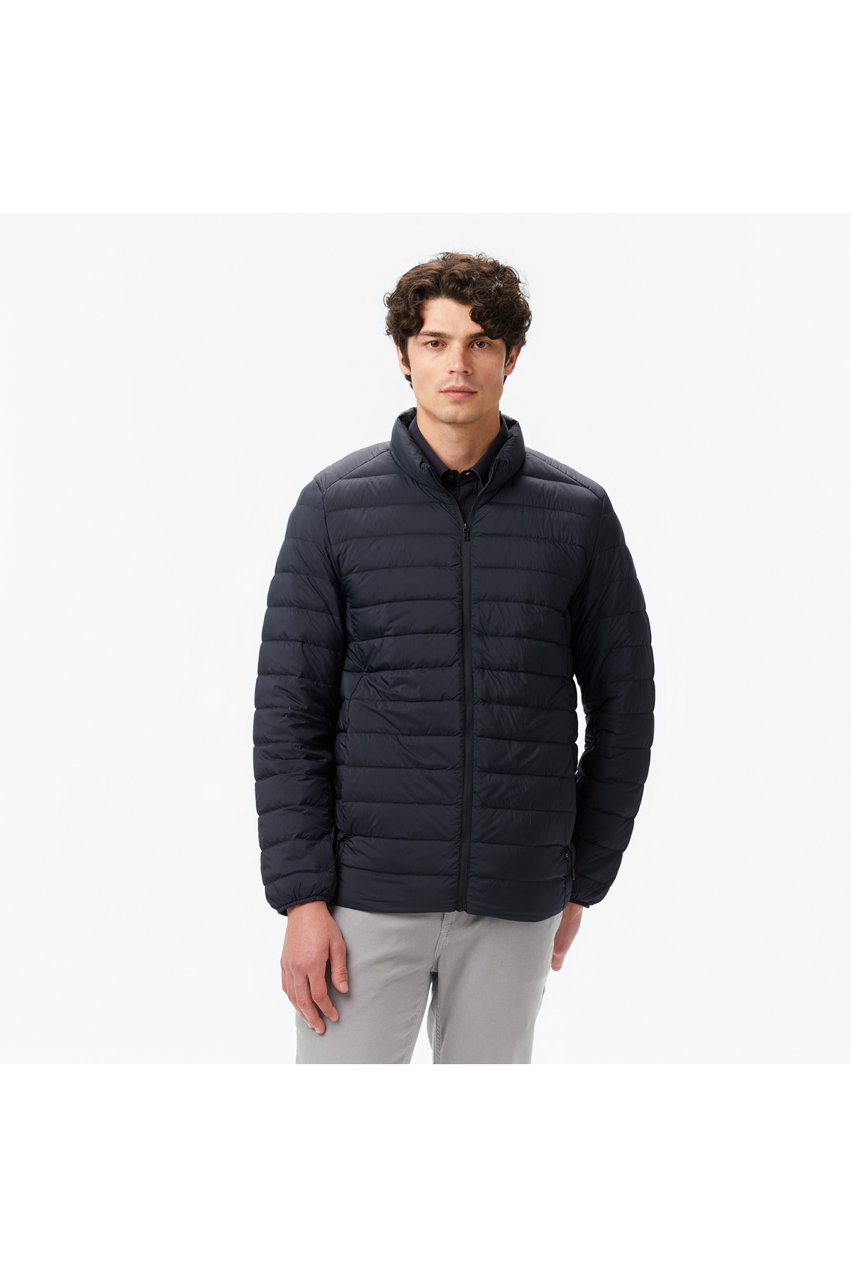 Nautica Erkek Siyah Regular Fit Mont — مشکی J57041T
