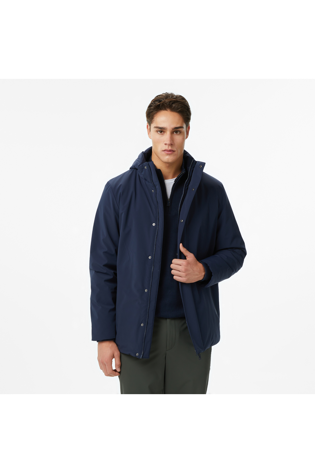 Nautica Erkek Lacivert Regular Fit Mont