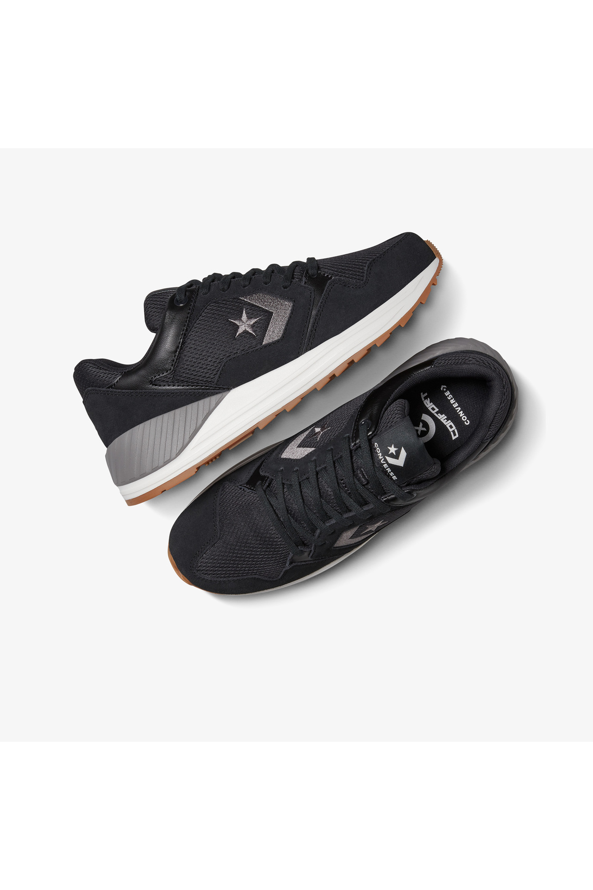 Converse Wave Trainer Low Top Unisex Siyah Sneaker görsel 5