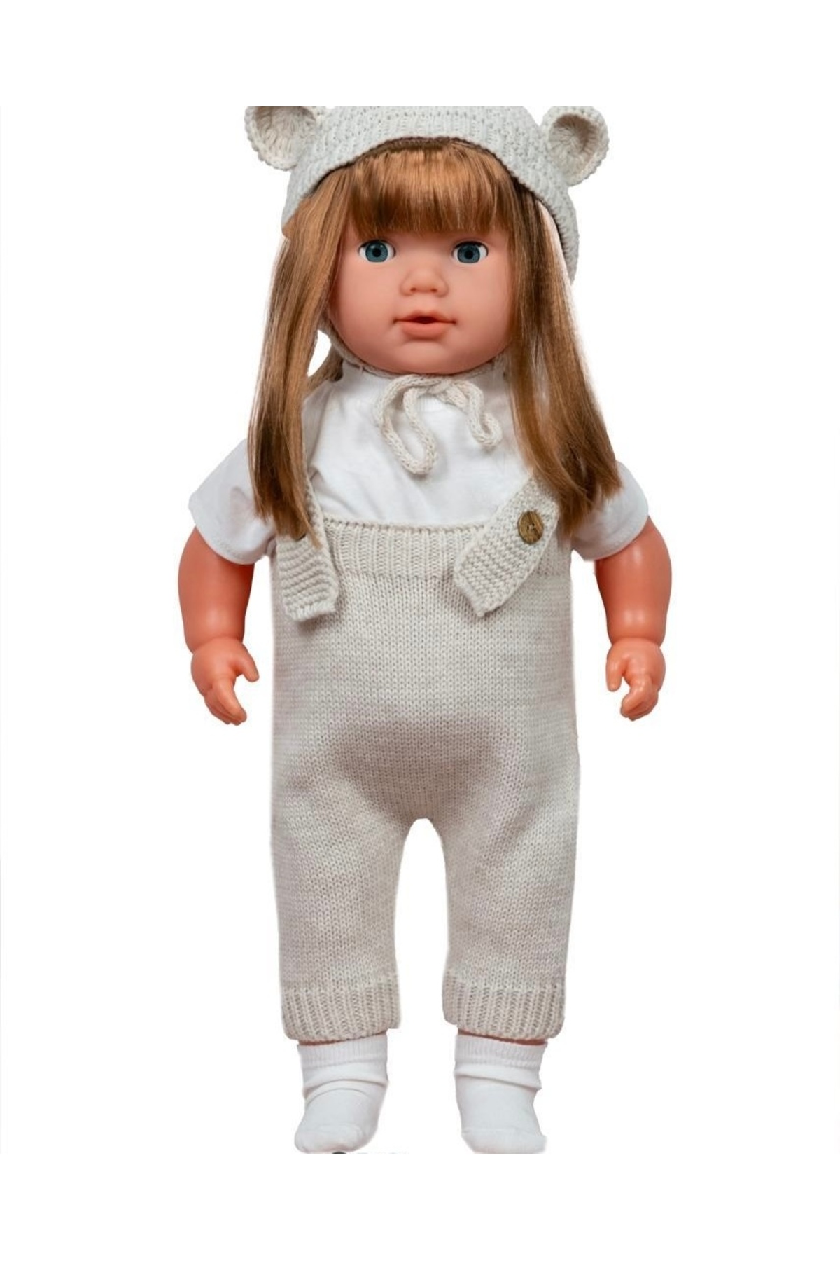 ŞAŞKIN HOUSE KONUŞAN SEVİMLİ ET BEBEK & 65 CM SEVİMLİ SESLİ OYUNCAK BEBEK & EĞİTİCİ VE UYKU ARKADAŞI fotoğrafı 4 (önizleme)