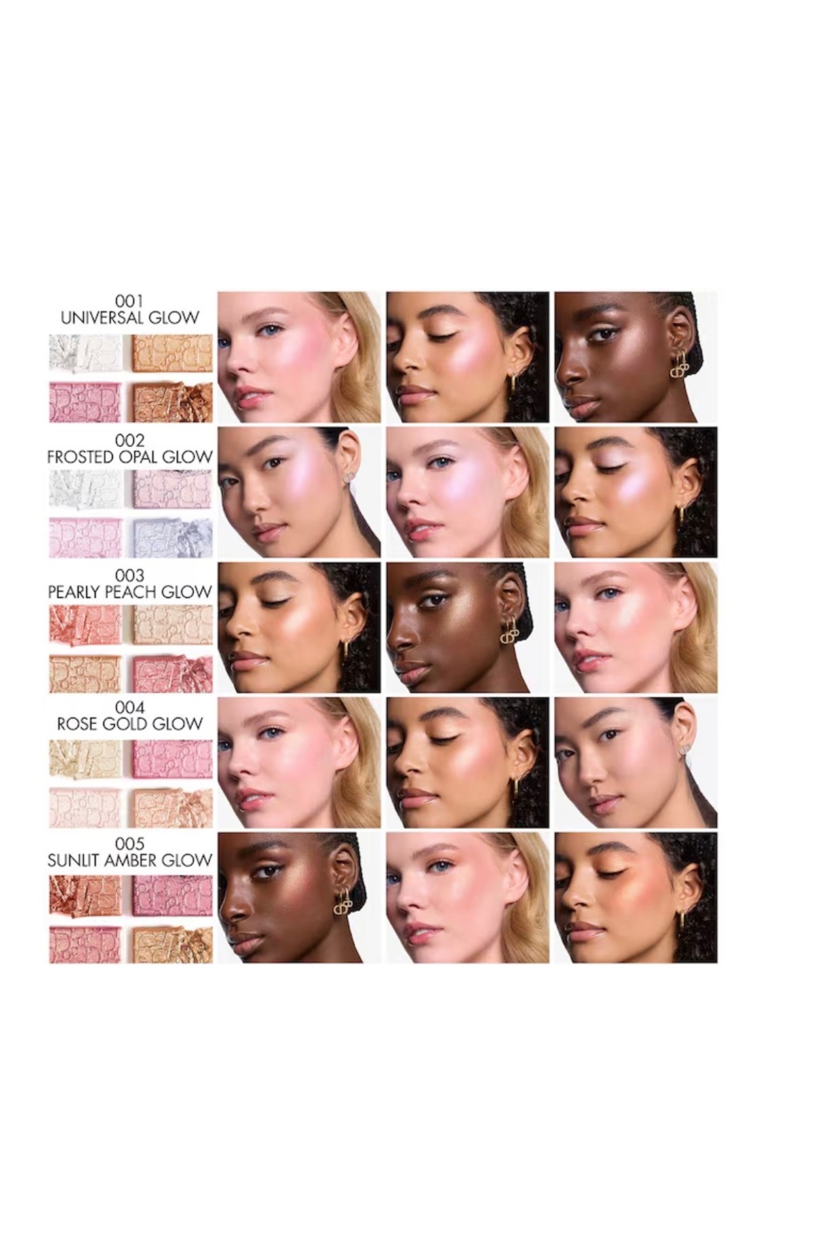 Backstage Glow Cilde Kusursuz Şekilde Uyum Sağlayan Çok Kullanımlı 004 ROSE GOLD GLOW Yüz Palet — 64576586367 — تصویر 3 از 4