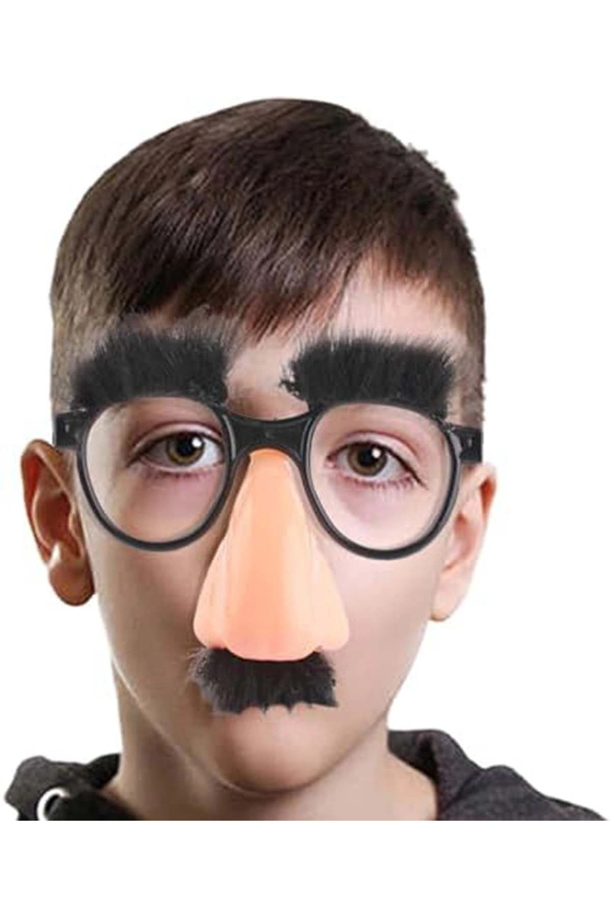 عینک طنزآمیز با ابرو و سبیل مخفی، 9×13 سانتی‌متر