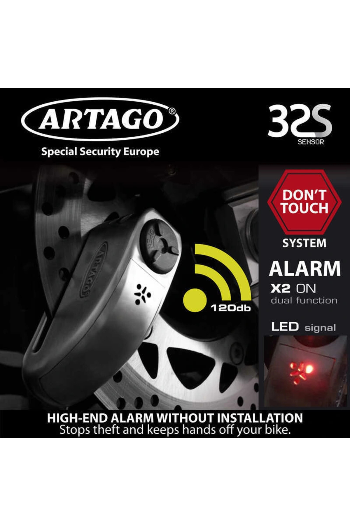 Artago 32S SRA SINIFI ALARMLI DİSK KİLİDİ - Fiyatı, Yorumları