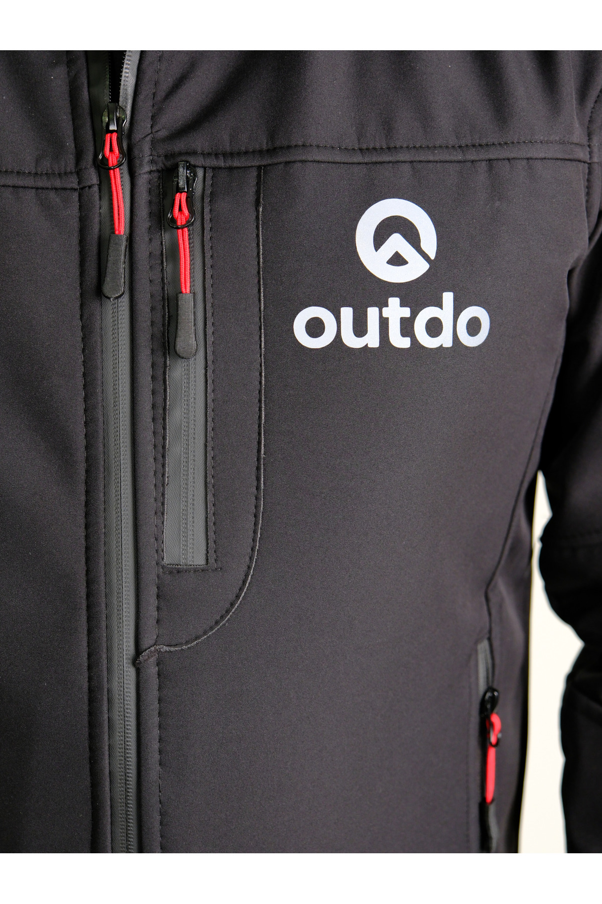 Premium Softshell Çıkarılabilir Kapüşonlu Mont Rüzgar Geçirmez Su İticidir — مشکی TYCE0416EC8C19AE12BFAF700 — تصویر 3 از 8