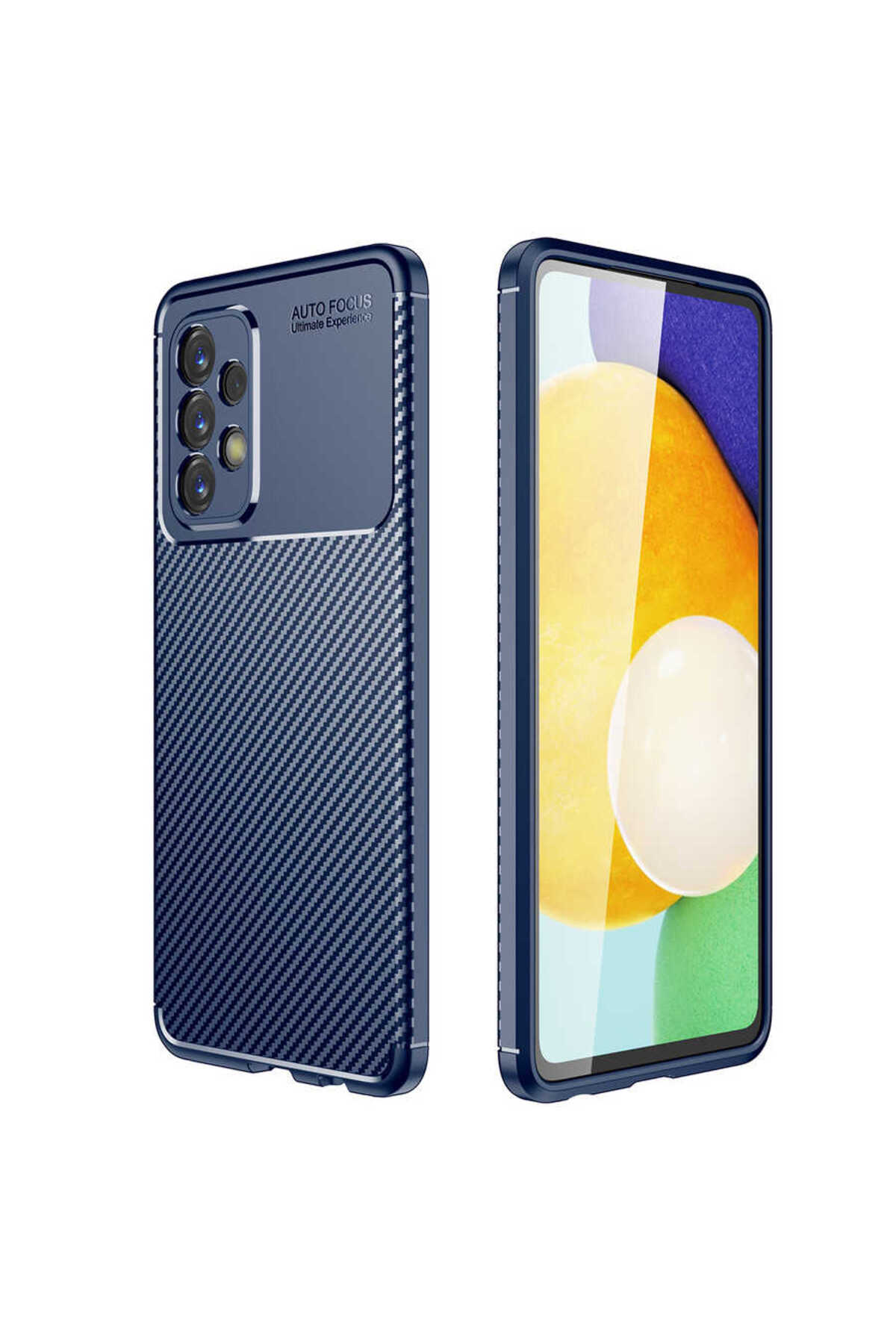 Galaxy A23 Kılıf SNEL Negro Silikon Kapak - Lacivert