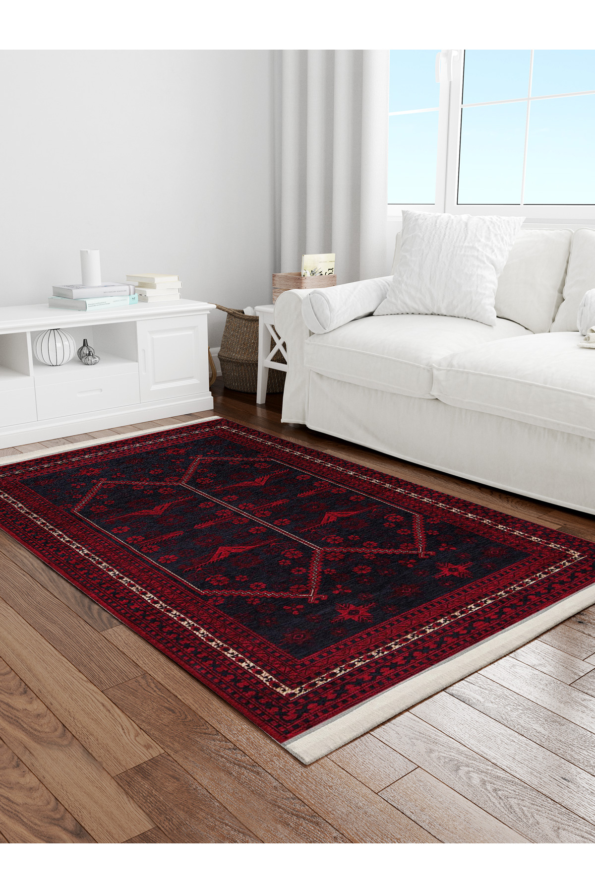 Home Destek Halı OT-4149A – Makinede yıkanabilir, Kaymaz taban, Dijital baskı halı fotoğrafı 2 (önizleme)