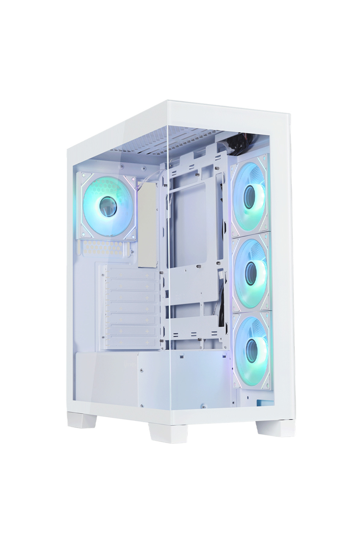 BitFenix W808 850W 80+ Bronze Tempered Glass ARGB USB 3.0 ATX Mid Tower Beyaz Kasa BFC-WB85WWGSW-4A