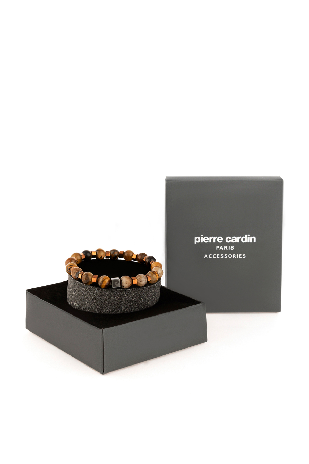دستبند نقره مردانه | پیر کاردین Pierre Cardin 50325572 - تصویر 2