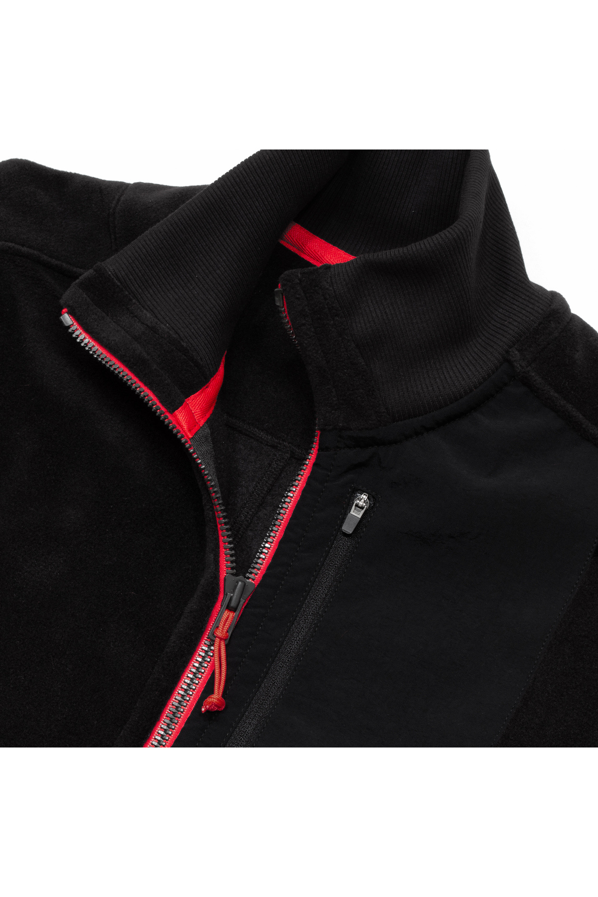 Erkek VOSTOK Göğüs Cebi Fermuarlı Kalın Polar Fleece Mont SİYAH — مشکی TYC0BD89C9A8C3014554F9200 — تصویر 4 از 8