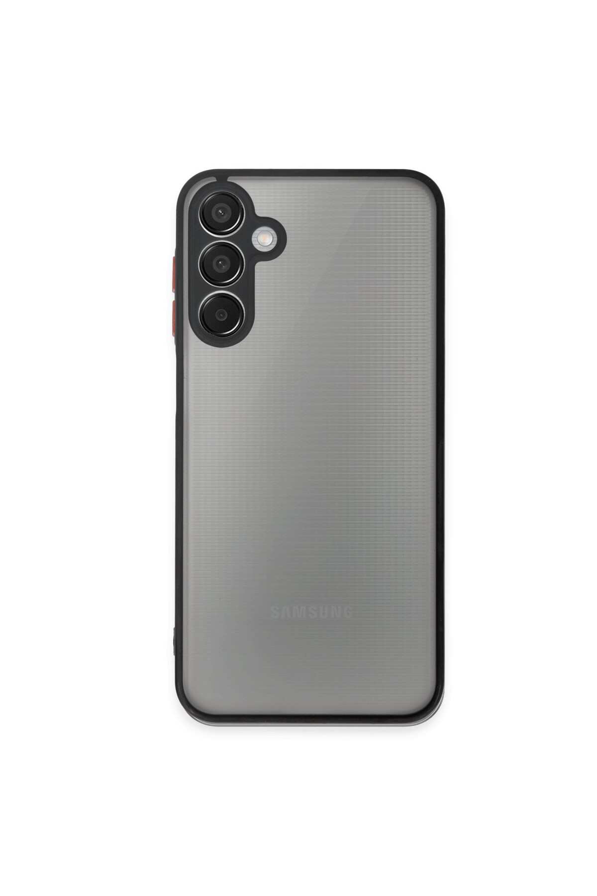 Samsung Galaxy M15 İçin Uyumlu Buzlu Tasarım Renkli Tuş Mat Tasarım Sararmaz Kılıf